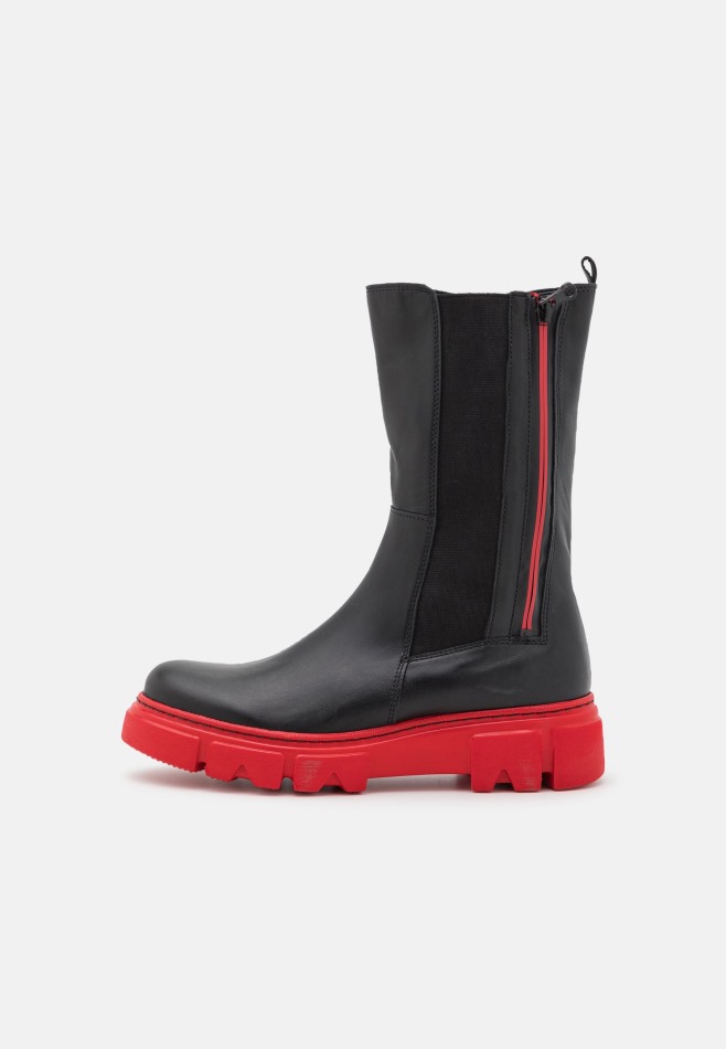 Bottes Plateformes Noires Gabor | Exclusif